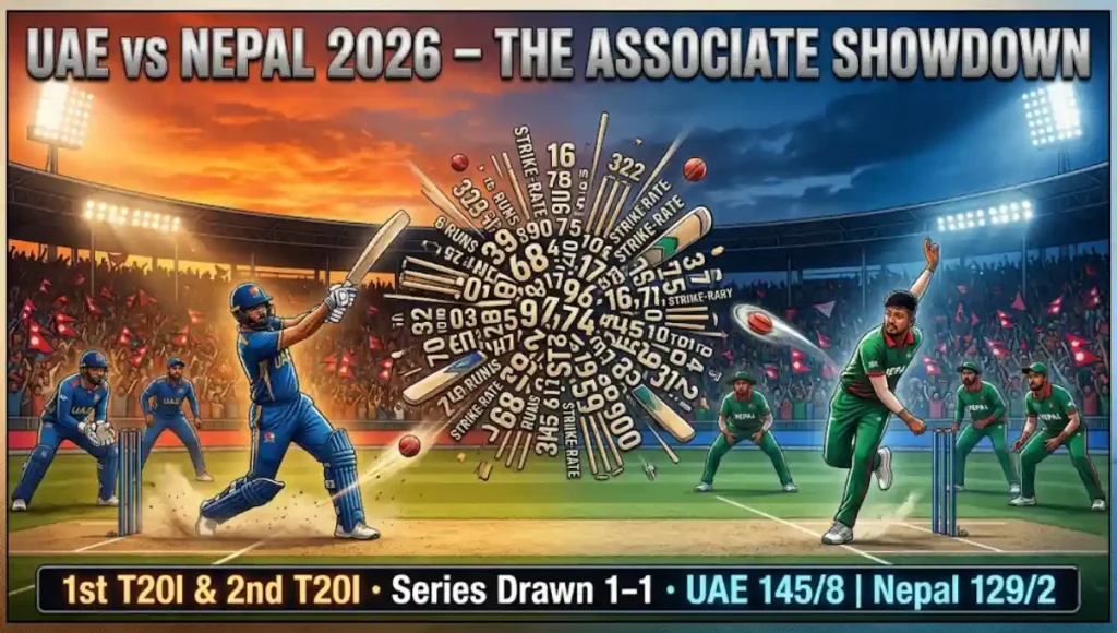 United Arab Emirates national cricket team vs Nepal national cricket team match scorecard