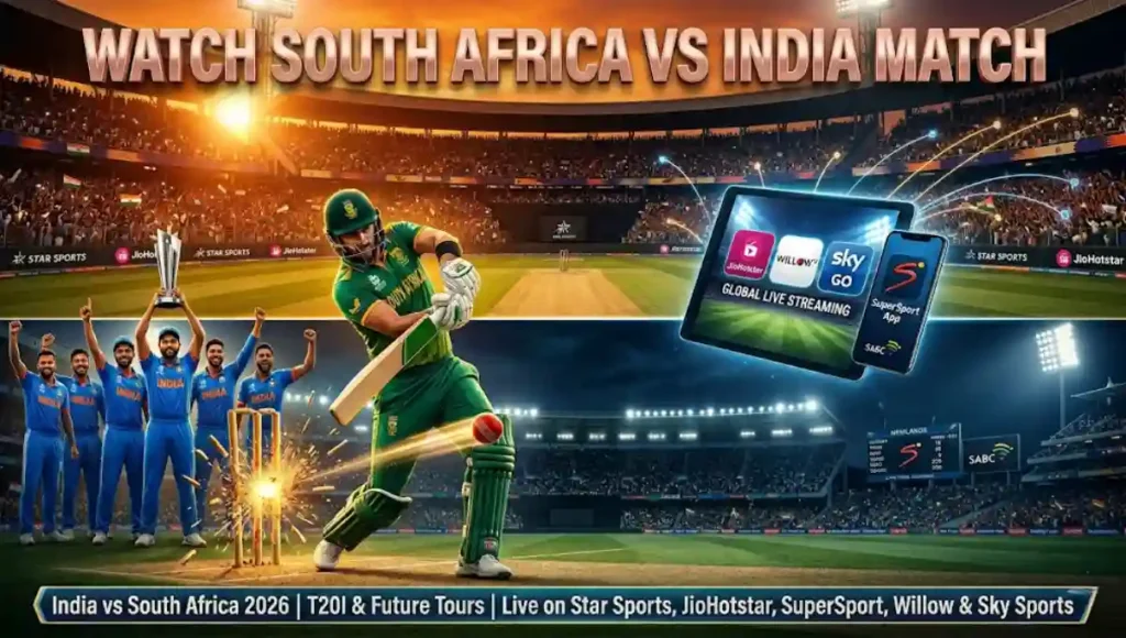 where to watch south africa national cricket team vs india national cricket team
