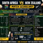south africa national cricket team vs new zealand national cricket team match scorecard