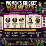 women's cricket world cup stats